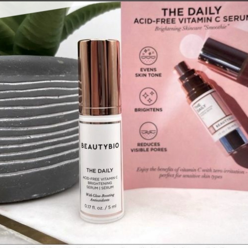 BeautyBio The Daily Vitamin C Brightening Serum 0.27 oz Travel Size NWT